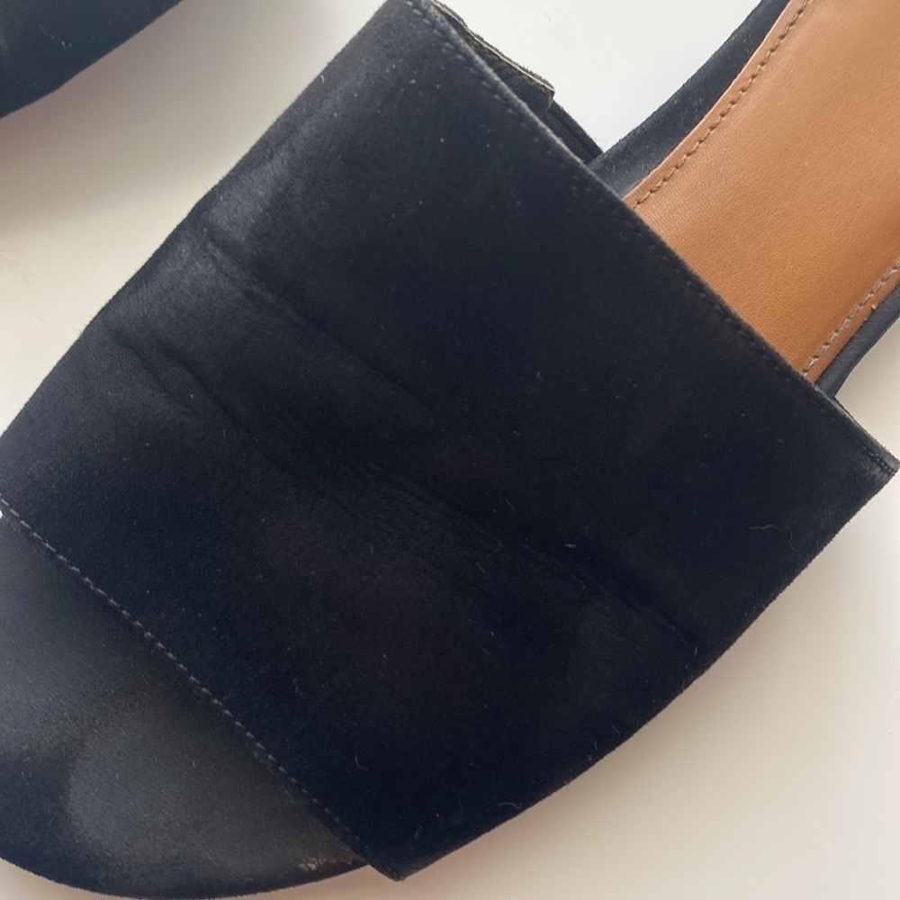 14th & Union | Black | Slip on | Sandals | Size: 9 - Picture 4 of 12